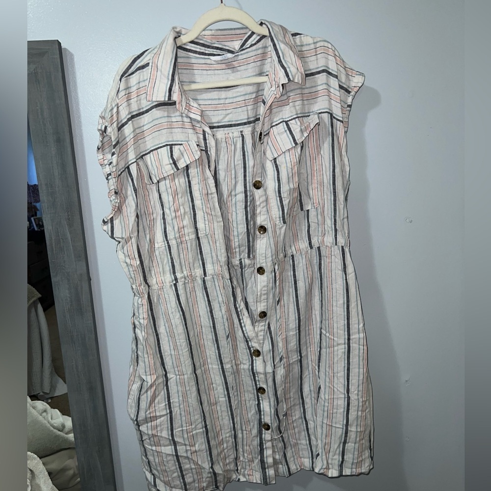 Time & Tru Shirt Dress - Picture 2 of 9